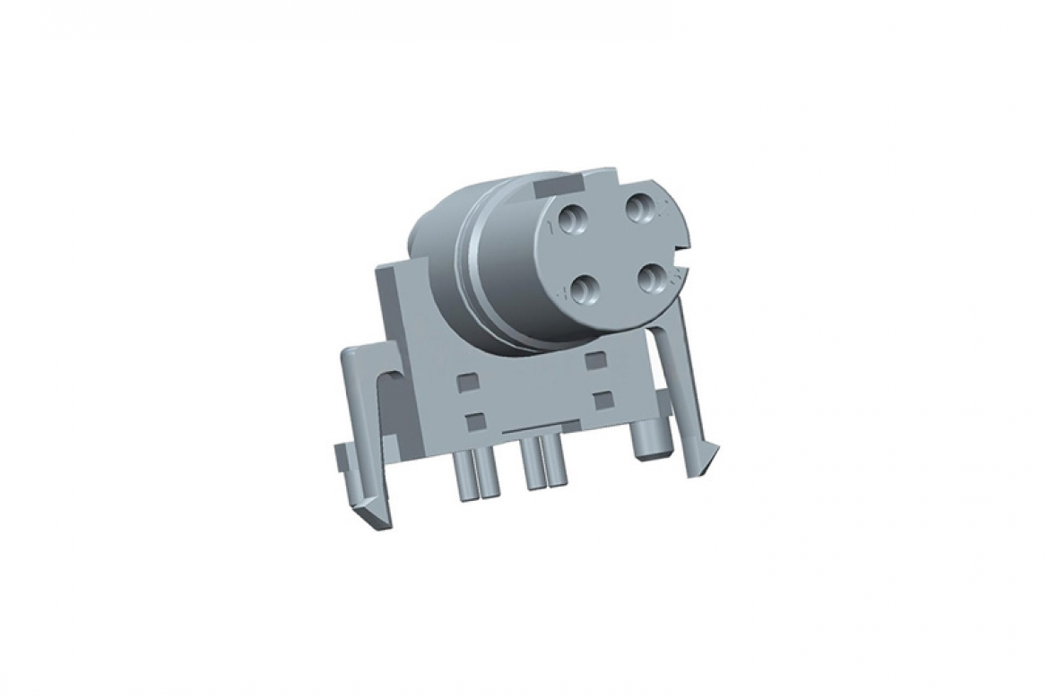 M12D-04PFFR-EE0001 Metric Circular Connector