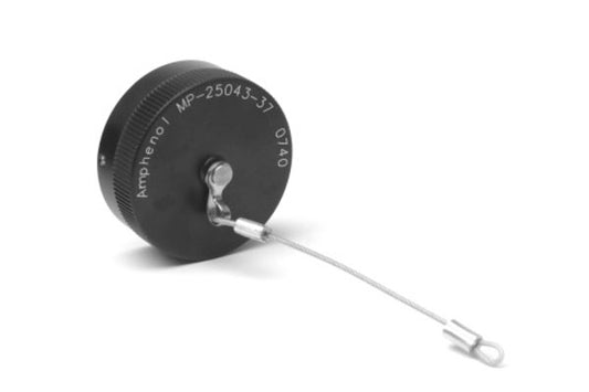 MP-25043-54S Dust Cap forM-4101 Series 54 Pin Connectors withTether