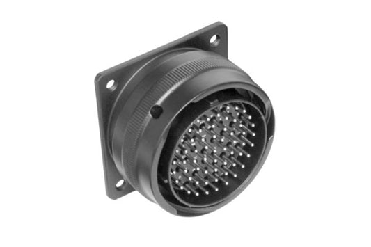 MP-6256-39P 39 Pole Heavy Duty ChassisMount,Male, Black Finish. Gold Plated Solder Contacts Included
