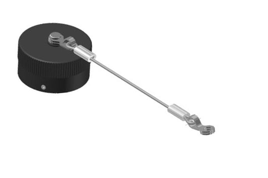 MP-738-61S Dust Cap forMP-6212 Series 61 Pin Connectors withTether