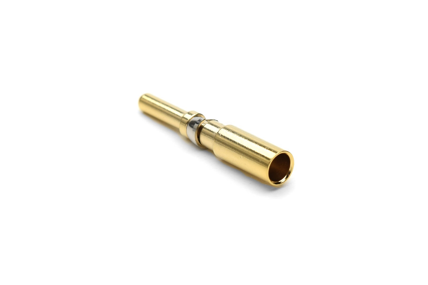 MP10B23G15 Pin contact, 2.5mm, machined, 15µ gold plating over nickel