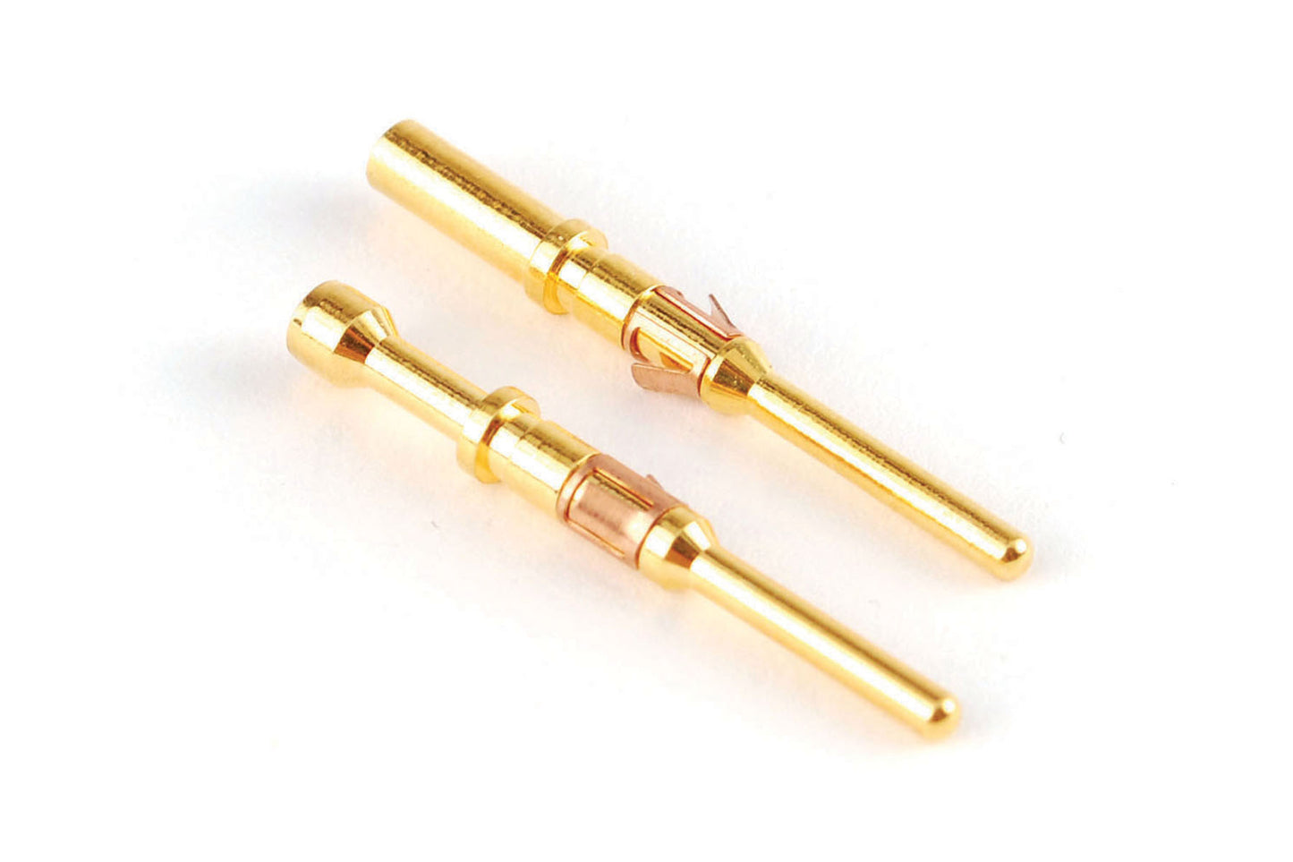 MP14M23G5 Pin Contact, Machined, Gold 5µ", Wire Range 2.0-2.5mm², 14 AWG