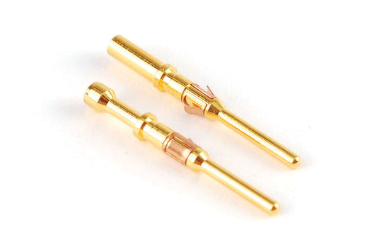 MP14M23G5 Pin Contact, Machined, Gold 5µ", Wire Range 2.0-2.5mm², 14 AWG