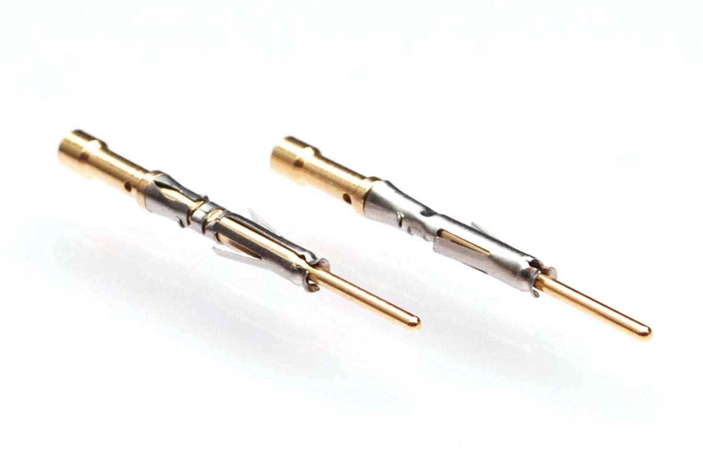 MP20W23G5 Pin Contact, Machined, Gold 5µ", Wire Range .34-.50mm², 22-20 AWG