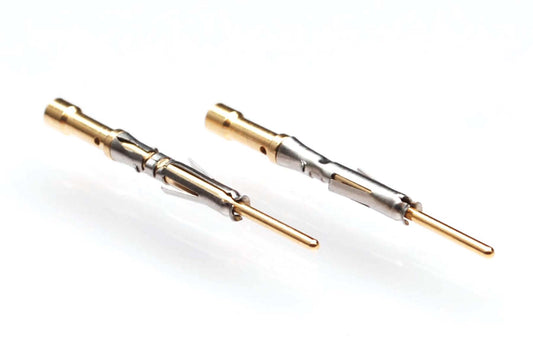 MP20W23G5 Pin Contact, Machined, Gold 5µ", Wire Range .34-.50mm², 22-20 AWG