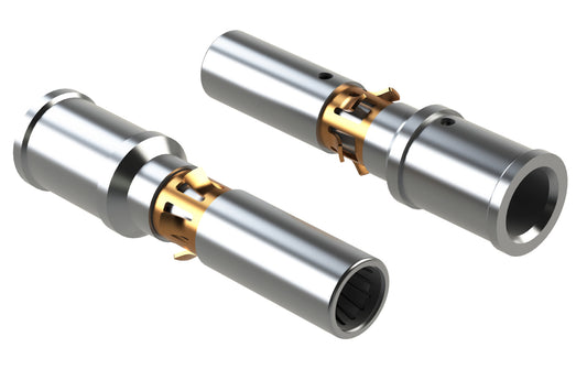 MS10A25S-8A 3.6mm Female Contact, Silver, Machined, Wire Range 8AWG. *Suitable only for 18-2 & 18-4 Connectors