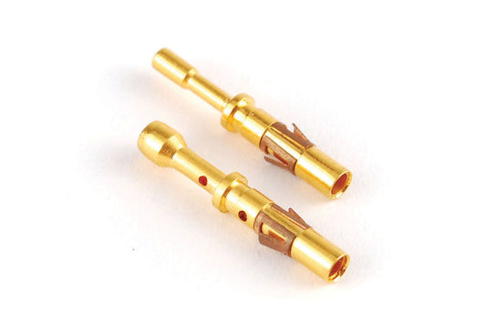 MS14M23G5 Socket Contact, Machined, Gold 5µ", Wire Range 2.0-2.5mm², 14 AWG