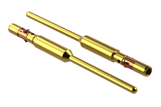 MS16M12E09G15 PCB Contact - Long Version, Gold 15µ"