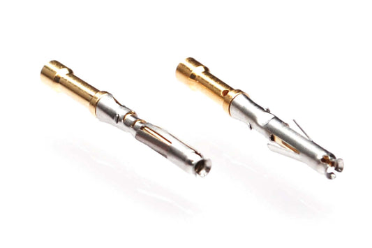 MS24W23G5 Socket Contact, Machined, Gold 5µ", Wire Range .13-.25mm², 26-24 AWG