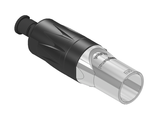 RJXX8M BULK XLRnetEthernet RJ45Male Cable Connector, Nickel Finish, Bulk Packaging. Comparable part no: NE8MC