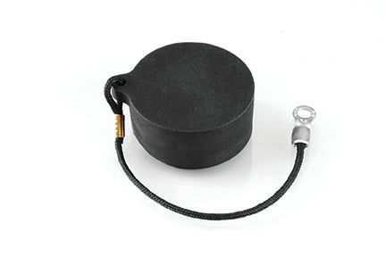 RT018RL Receptacle Dust Cap Rubber with Cord Shell Size 18