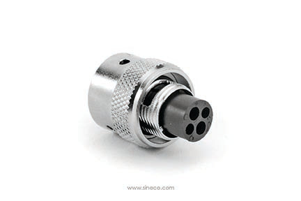 RT06102PNH03 Plug, 4 (2+2) Position, Male, Shell Size 10, with Silicone Seal