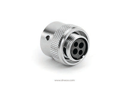 RT06102SNH03 Plug, 4 (2+2) Position, Female, Shell Size 10, with Silicone Seal