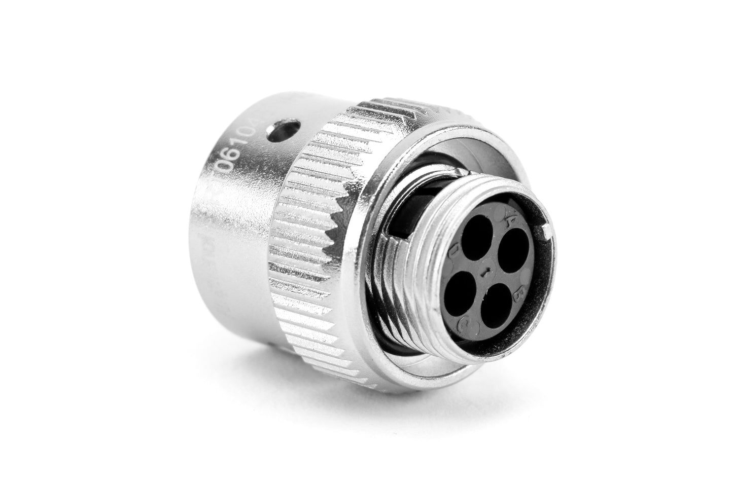 RT06104SNH03SS Plug, 4 Position, Female, Shell Size 10, with Silicone Seal, IP69K