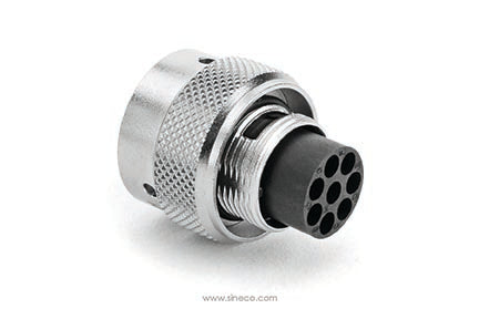RT06128PNH03 Plug, 8 Position, Male, Shell Size 12, with Silicone Seal. Comparable part no. UT06128PH