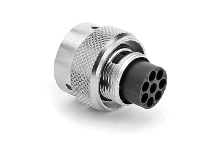 RT06128PNH Plug, 8 Position, Male, Shell Size 12. Comparable part no. UT0612-8PH