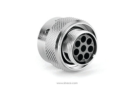 RT06128SNH03 Plug, 8 Position, Female, Shell Size 12, with Silicone Seal. Comparable part no. UT06128SH