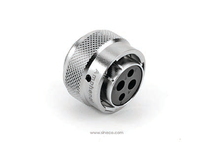 RT06142SNH03 Plug, 4 (2+2) Position, Female, Shell Size 14, with Silicone Seal