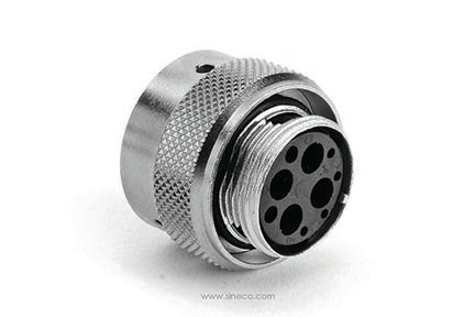 RT06144SNH03 Plug, 4 Position, Female, Shell Size 14, with Silicone Seal