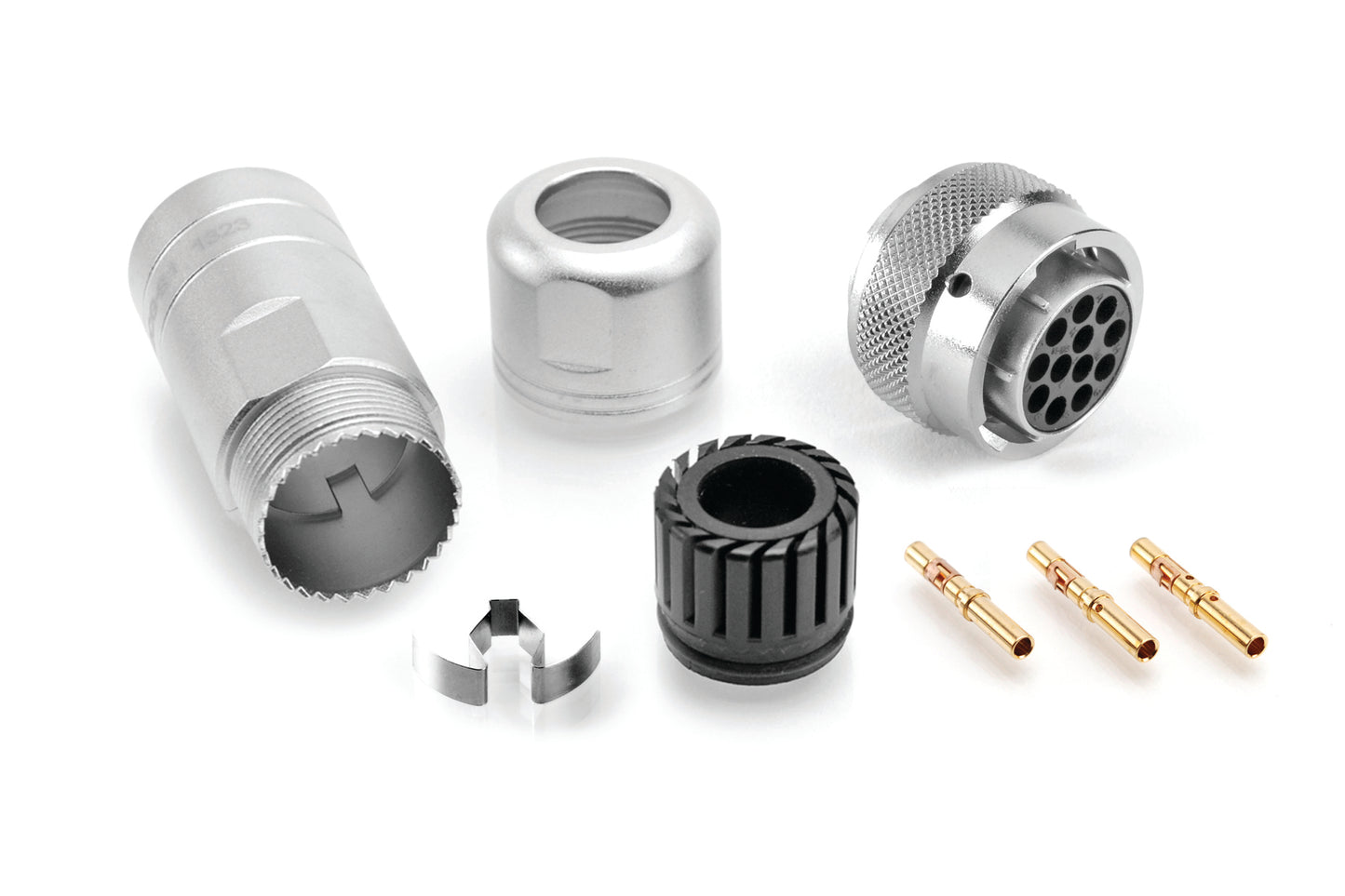 RT06147SNH-K Plug Kit, 7 Position, Female, Shell Size 14, includes Machined Contacts