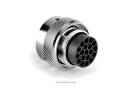 RT061619PNH03 Plug, 19 Position, Male, Shell Size 16, with Silicone Seal. Comparable part no. UT061619PH