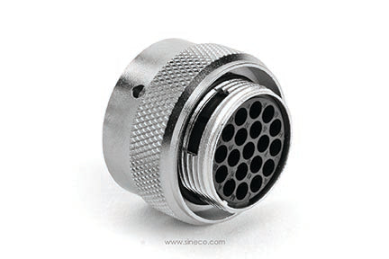 RT061619SNH03 Plug, 19 Position, Female, Shell Size 16, with Silicone Seal. Comparable part no. UT061619SH