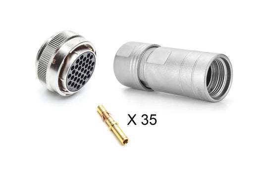 RT062235SNH-K Plug Kit, 35 Position, Female, Shell Size 22, with Machined Contacts. Comparable part no. UT062235SH
