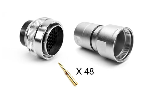 RT062448PNH-K Plug Kit, 48 Position, Male, Shell Size 28, with Machined Contacts. Comparable part no. UT062448PH