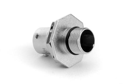 RT07104SNH Receptacle, Jam Nut, 4 Position, Female, Shell Size 10. Comparable part no. UT0710-4SH
