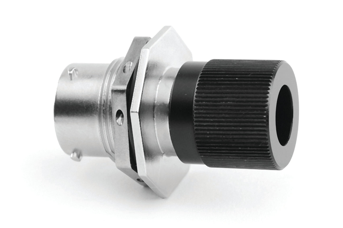 RT07123PNHEC Receptacle, Jam Nut, 3 Position, Male, Shell Size 12, and End Cap with Individual Wire Sealing