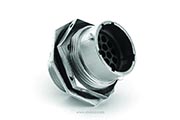 RT071619PNH Receptacle, Jam Nut, 19 Position, Male, Shell Size 16. Comparable part no. UT0716-19PH