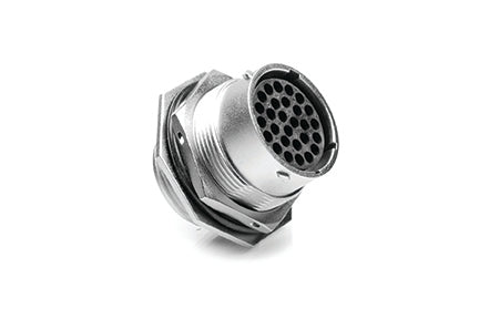 RT072028SNH Receptacle, Jam Nut, 28 Position, Female, Shell Size 20. Comparable part no. UT0720-28SH