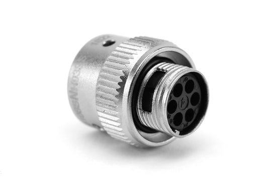RT0W6106SNH03SS Plug, 6 Position, Female, Shell Size 10, with Silicone Seal, IP69K