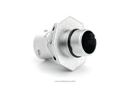 RT0W7106SNH Receptacle, Jam Nut, 6 Position, Female, Shell Size 10. Comparable part no. UT0W7106SH