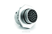 RT0W71832PNH Receptacle, Jam Nut, 32 Position, Male, Shell Size 18. Comparable part no. UT0W71832PH
