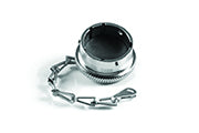 RT610DCG Plug Dust Cap with Chain Shell Size 10. Comparable part no. UTG610DCG