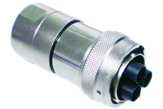 RTHP6203SNH-16S2 Plug, 3 Position, Female, Shell Size 20, Radsok® High Amperage Technology, with Shielded Cord Grip, Range 13.5-14.0 mm