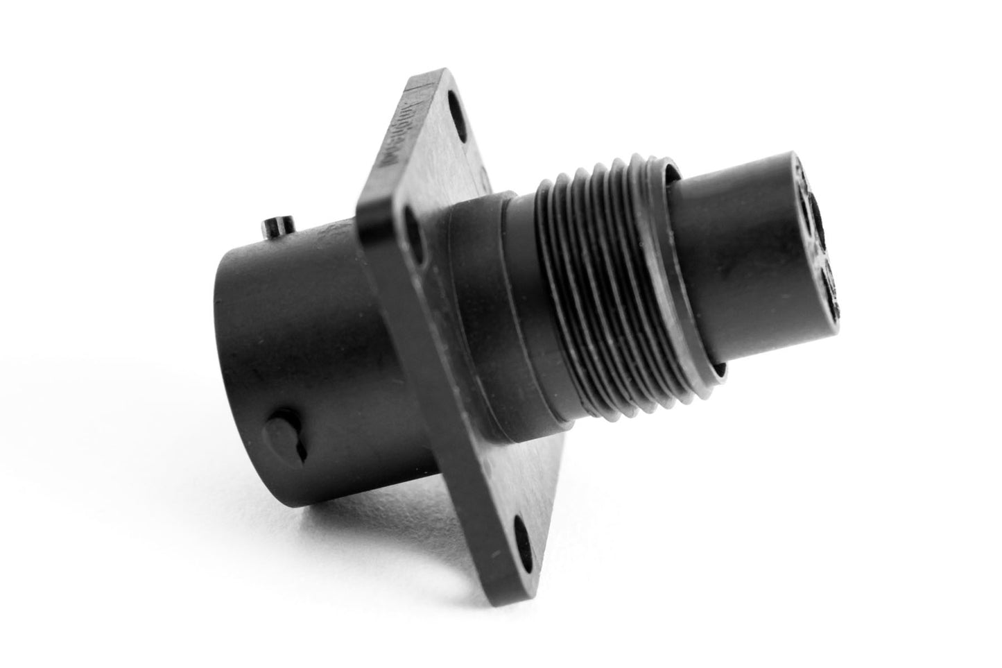 RTS010N3W3P03 Receptacle, Square Flange, 6 (3+3) Position, Male, Shell Size 10, with Silicone Seal. Comparable part no. UTS0103W3P