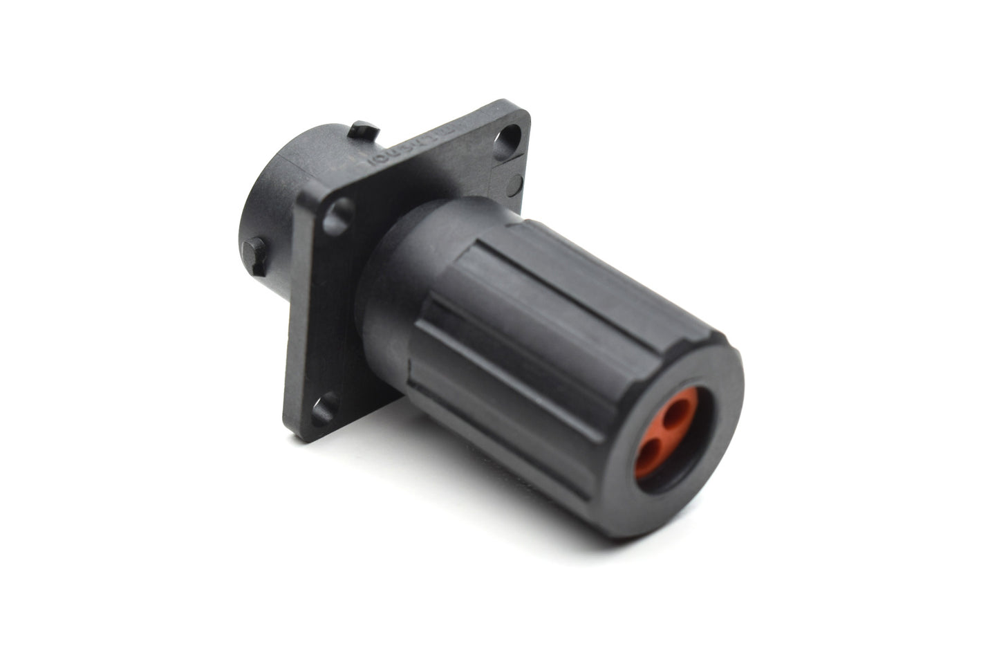 RTS010N4PHEC03 Receptacle, Square Flange, 4 Position, Male, Shell Size 10, Silicone Seal, and End Cap with Individual Wire Sealing. Comparable part no. UTS0GN104P