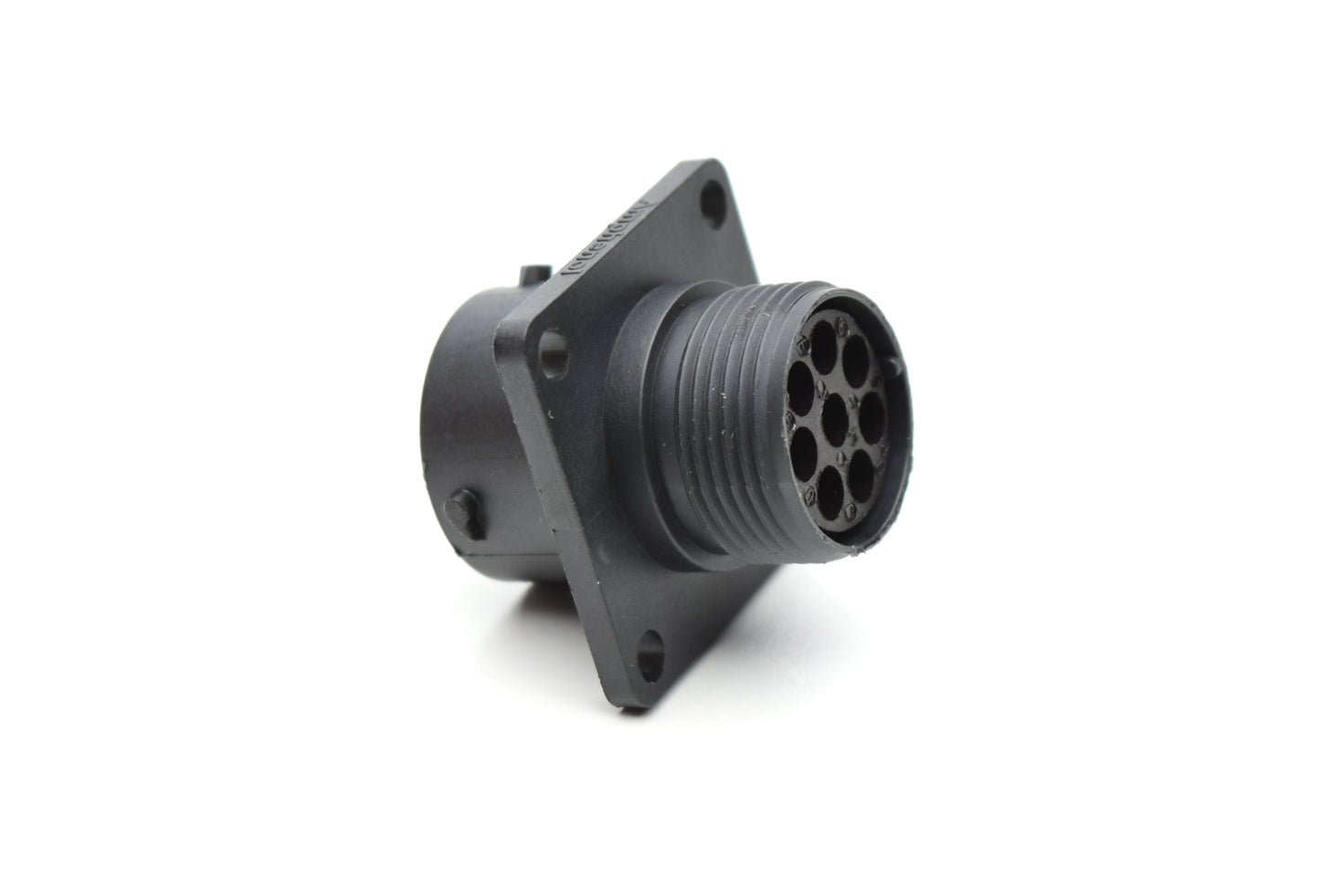 RTS012N8S03 Receptacle, Square Flange, 8 Position, Female, Shell Size 12, Silicone Seal. Comparable part no. UTS0128S