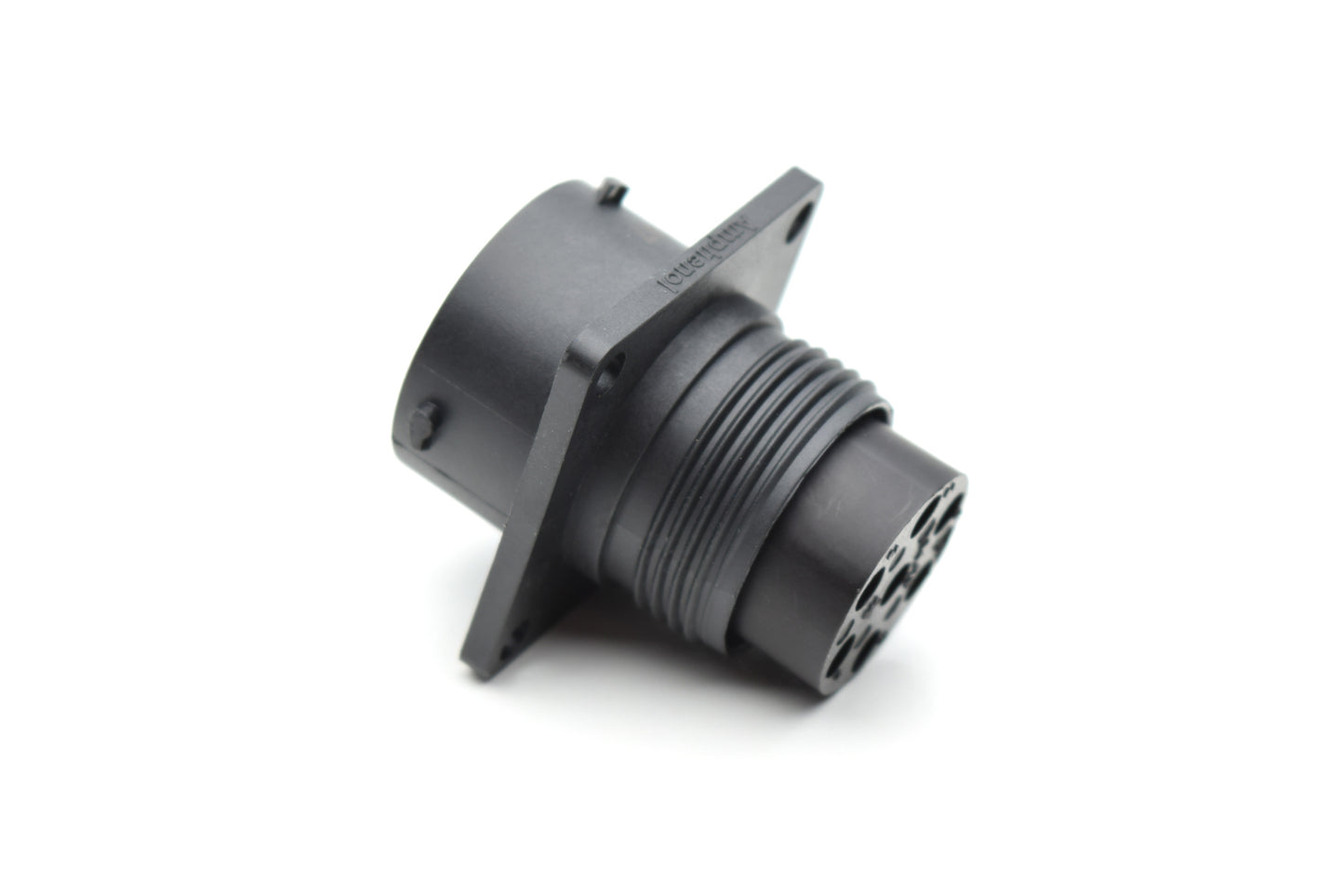 RTS014N7P03 Receptacle, Square Flange, 7 Position, Male, Shell Size 14, with Silicone Seal. Comparable part no. UTS0147P