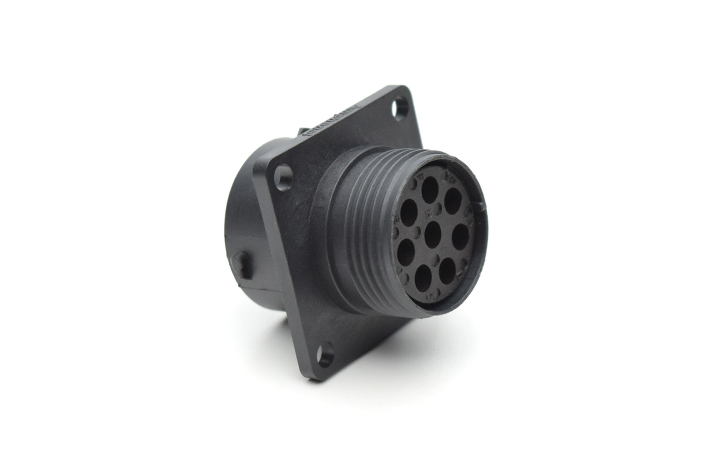 RTS014N8S03 Receptacle, Square Flange, 8 Position, Female, Shell Size 14, with Silicone Seal