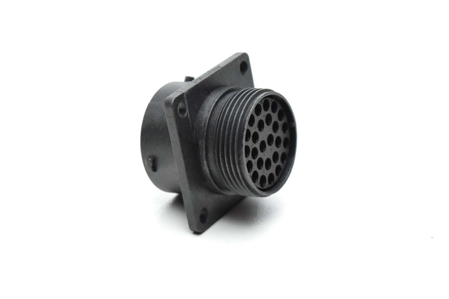 RTS016N26S03 Receptacle, Square Flange, 26 Position, Female, Shell Size 16, with Silicone Seal