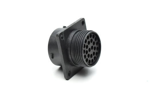 RTS016N26S03 Receptacle, Square Flange, 26 Position, Female, Shell Size 16, with Silicone Seal