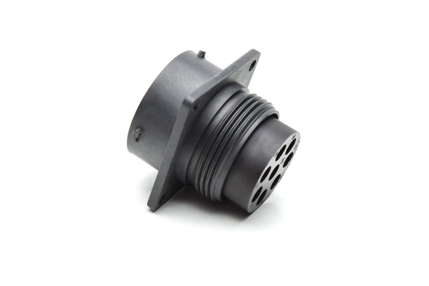 RTS018N8P03 Receptacle, Square Flange, 8 Position, Male, Shell Size 18, with Silicone Seal