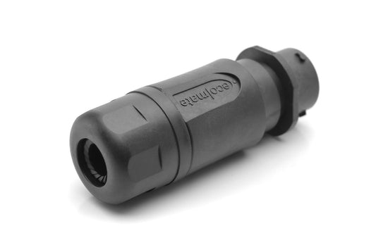 RTS1BS12N2S03 Receptacle, Inline, 4 (2+2) Position, Female, Shell Size 12, with Silicone Seal