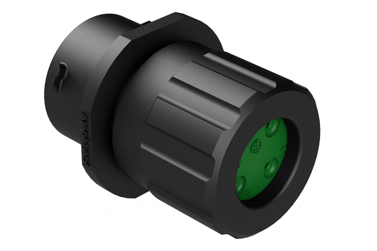 RTS1BS12N4SHECR Receptacle, Inline, Female, Shell Size 12, and End Cap with Individual Reduced Diameter Wire Sealing, Range 14-24AWG