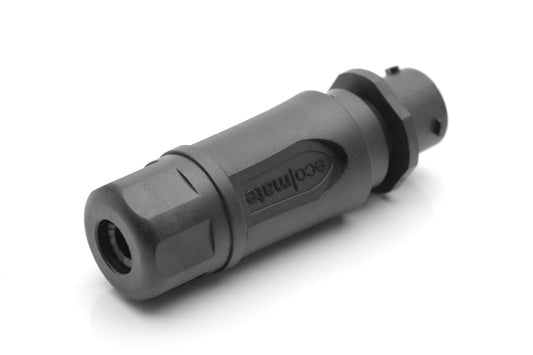 RTS1BS8N3P Receptacle, Inline, 3 Position, Male, Shell Size 8, with Back Shell, Range 1.5~6.5 mm. Comparable part no. UTS1JC8E3P