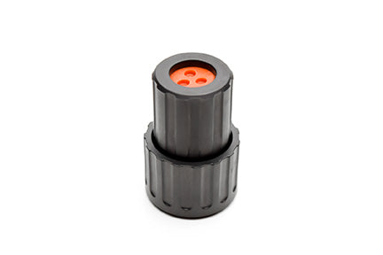 RTS6BS12N3PHEC03 Plug, 3 Position, Male, Shell Size 12, Silicone Seal, and End Cap with Individual Wire Sealing. Comparable part no. UTS6GN123P