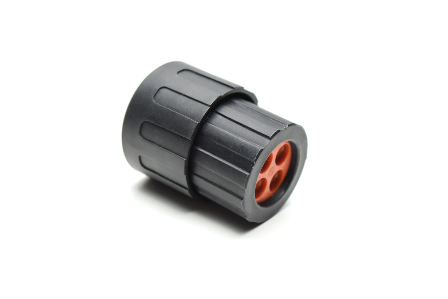 RTS6BS16N4PHEC03 Plug, 4 Position, Male, Shell Size 16, Silicone Seal, and End Cap with Individual Wire Sealing